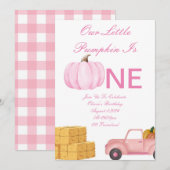 Einladung zur Geburtstagspartei (Vorne/Hinten)