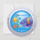 Einladung zur Geburtstagspartei (Vorderseite)