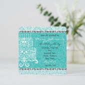  Einladung zur Geburtstagspartei (Stehend Vorderseite)