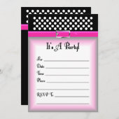  Einladung zur Geburtstagspartei (Vorne/Hinten)