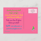 Einladung zur Geburtstagspartei (Rückseite)