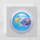 Einladung zur Geburtstagspartei (Vorderseite)