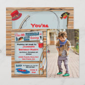 Einladung zur Geburtstagspartei (Vorne/Hinten)