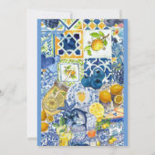 Einladung zur Geburtstagspartei (Rückseite)