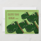 Einladung zur Geburtstagspartei (Vorderseite)