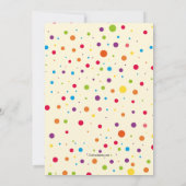 Einladung zur Geburtstagspartei (Rückseite)