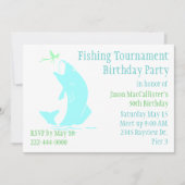 Einladung zur Geburtstagspartei (Vorderseite)