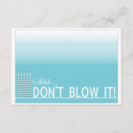 Einladung zur Geburtstagspartei| Aquamarin