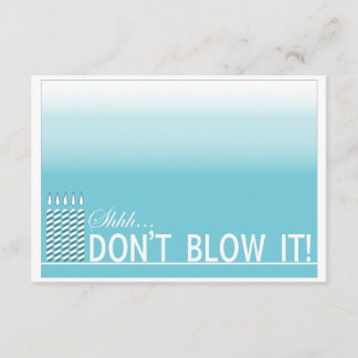 Einladung zur Geburtstagspartei| Aquamarin