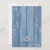 Einladung zur Geburtstagspartei der FISCHEREI (Rückseite)