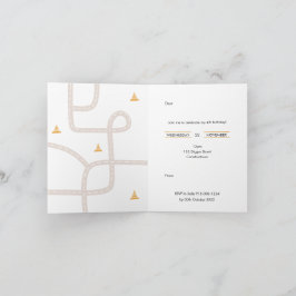 Einladung zur Geburtstagspartei des Baugewerbes