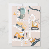 Einladung zur Geburtstagspartei des Baugewerbes (Rückseite)