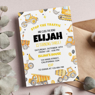 Einladung zur Geburtstagspartei des Baugewerbes