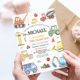 Einladung zur Geburtstagspartei des Baugewerbes