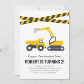 Einladung zur Geburtstagspartei des Baugewerbes (Vorderseite)