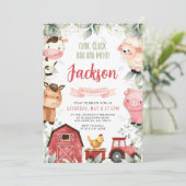 Einladung zur Geburtstagspartei des Betriebs (Stehend Vorderseite)