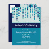 EINLADUNG ZUR GEBURTSTAGSPARTEI: Diskothek 3 (Vorne/Hinten)