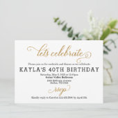 Einladung zur Geburtstagspartei Lasse Celebrate (Stehend Vorderseite)