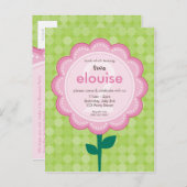 EINLADUNG ZUR GEBURTSTAGSPARTEI: Nummer 5 (Vorne/Hinten)