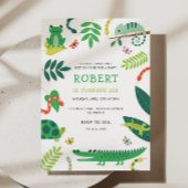 Einladung zur Geburtstagspartei Reptile