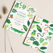 Einladung zur Geburtstagspartei Reptile