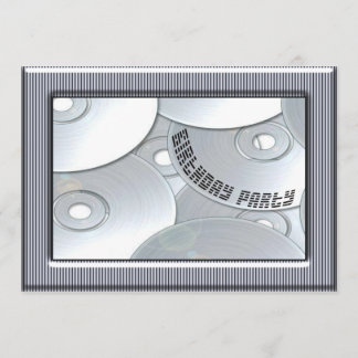 Einladung zur Geburtstagspartei von Computer Disk