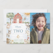 Einladung zur Geburtstagspartei von Rotbarsche (Vorderseite)