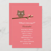 Einladung zur Geburtstagspartei von Süßigkeiten (R (Vorne/Hinten)