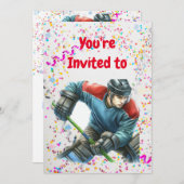 Einladung zur Geburtstagsparty (Vorne/Hinten)