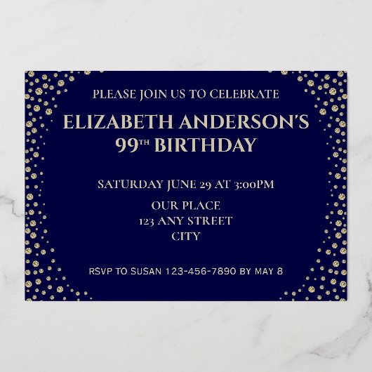 Einladung zur Geburtstagsparty (Rückseite)