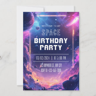 Einladung zur Geburtstagsparty