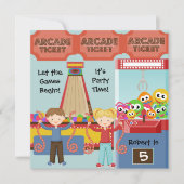 Einladung zur Geburtstagsparty (Vorderseite)