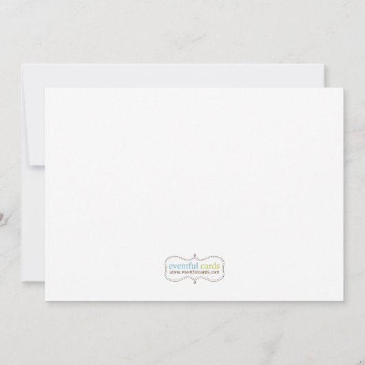 Einladung zur Geburtstagsparty (Rückseite)