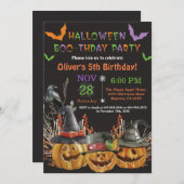 Einladung zur Geburtstagsparty (Vorne/Hinten)