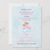 Einladung zur Geburtstagsparty (Vorderseite)