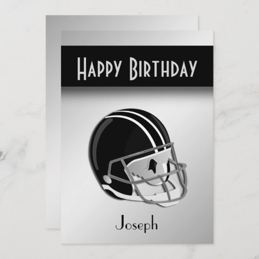 Einladung zur Geburtstagsparty (Vorne/Hinten)