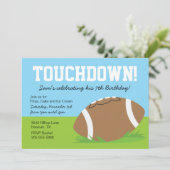 Einladung zur Geburtstagsparty (Stehend Vorderseite)