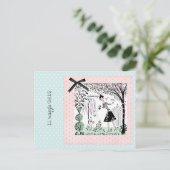 Einladung zur Geburtstagsparty (Stehend Vorderseite)