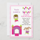 Einladung zur Geburtstagsparty (Vorderseite)