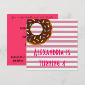 Einladung zur Geburtstagsparty (Vorne/Hinten)