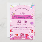 Einladung zur Geburtstagsparty (Vorderseite)