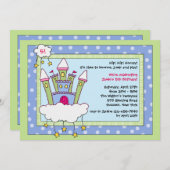 Einladung zur Geburtstagsparty (Vorne/Hinten)