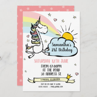 Einladung zur Geburtstagsparty