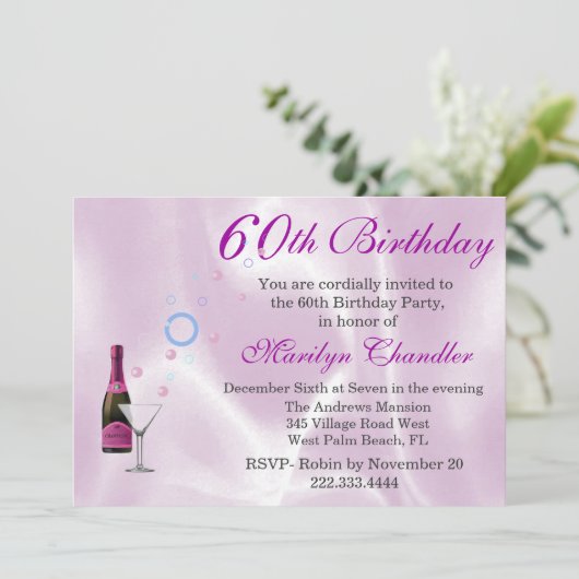 Einladung zur Geburtstagsparty (Stehend Vorderseite)