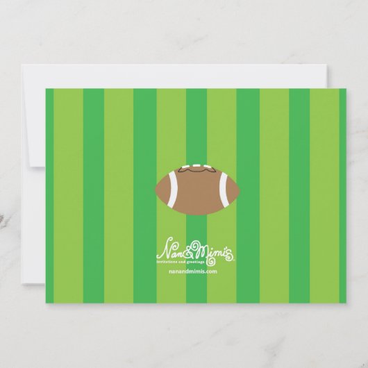 Einladung zur Geburtstagsparty (Rückseite)