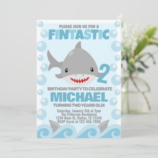 Einladung zur Geburtstagsparty (Stehend Vorderseite)