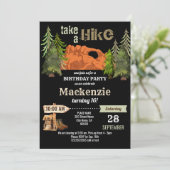 Einladung zur Geburtstagsparty (Stehend Vorderseite)