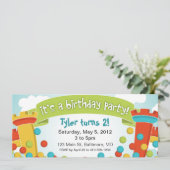 Einladung zur Geburtstagsparty (Stehend Vorderseite)