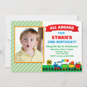 Einladung zur Geburtstagsparty (Vorderseite)