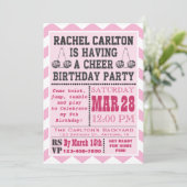 Einladung zur Geburtstagsparty (Stehend Vorderseite)